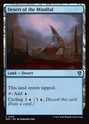 Desert of the Mindful (150) [Aetherdrift Commander]