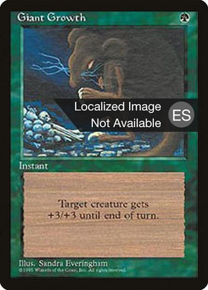 Giant Growth (248) [Fourth Edition Foreign Black Border]