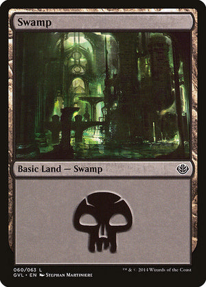 Swamp (60) [Duel Decks Anthology: Garruk vs. Liliana]