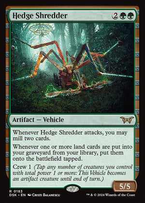 Hedge Shredder (183) [Duskmourn: House of Horror]