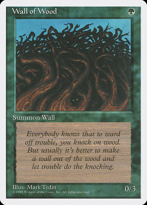 Wall of Wood (284) [Fourth Edition]