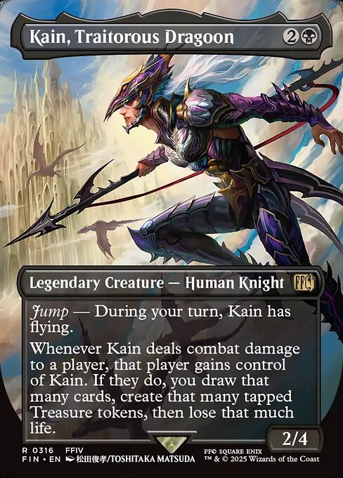 Kain, Traitorous Dragoon (316) [Final Fantasy]