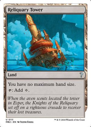 Reliquary Tower (111) [Mystery Booster 2]