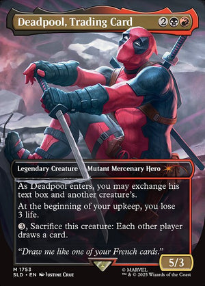 Deadpool, Trading Card (1753) [Secret Lair Drop]