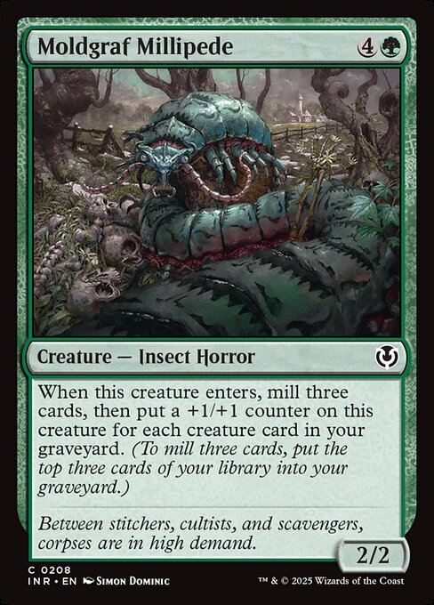 Moldgraf Millipede (208) [Innistrad Remastered]