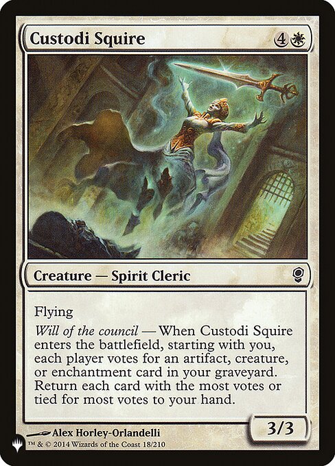 Custodi Squire (CNS-18) [The List]