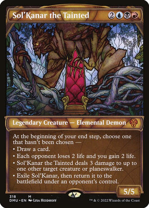Sol'Kanar the Tainted (318) [Dominaria United] [Showcase]