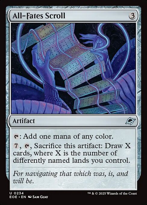All-Fates Scroll (234) [Edge of Eternities]