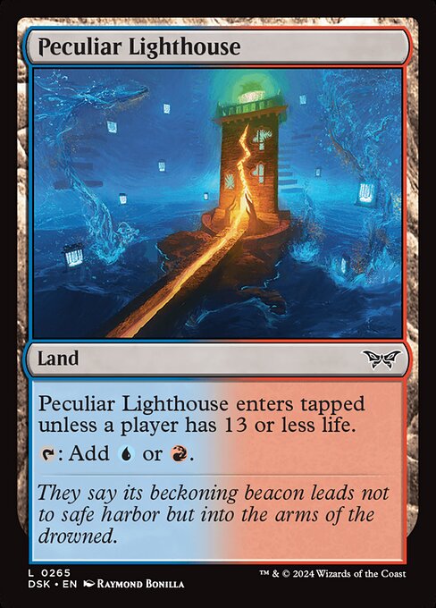 Peculiar Lighthouse (265) [Duskmourn: House of Horror]