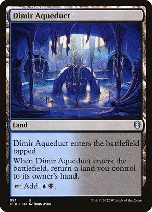 Dimir Aqueduct (891) [Commander Legends: Battle for Baldur's Gate]