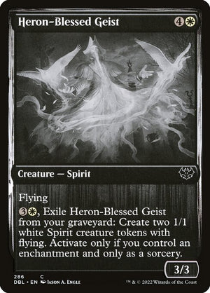 Heron-Blessed Geist (286) [Innistrad: Double Feature]
