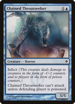 Chained Throatseeker (30) [New Phyrexia]