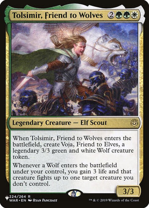 Tolsimir, Friend to Wolves (WAR-224) [The List]
