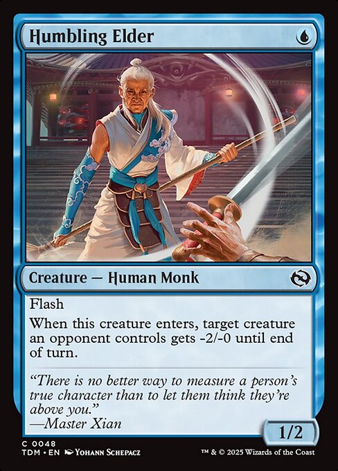 Humbling Elder (48) [Tarkir: Dragonstorm]