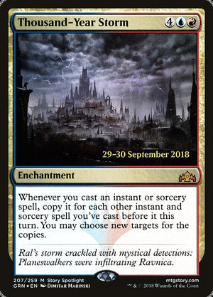 Thousand-Year Storm (207s) [Guilds of Ravnica Promos]