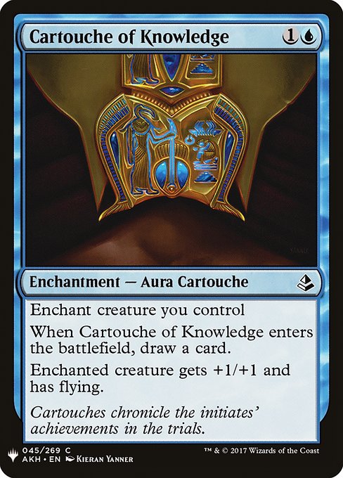 Cartouche of Knowledge (AKH-45) [The List]