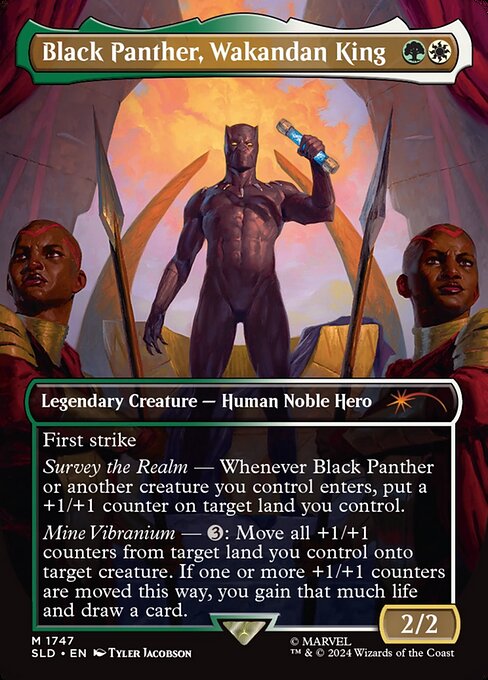 Black Panther, Wakandan King (1747) [Secret Lair Drop]