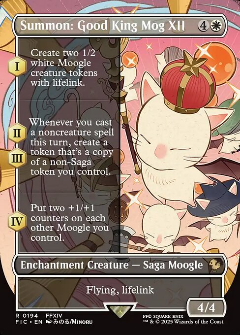 Summon: Good King Mog XII (194) [Final Fantasy Commander]
