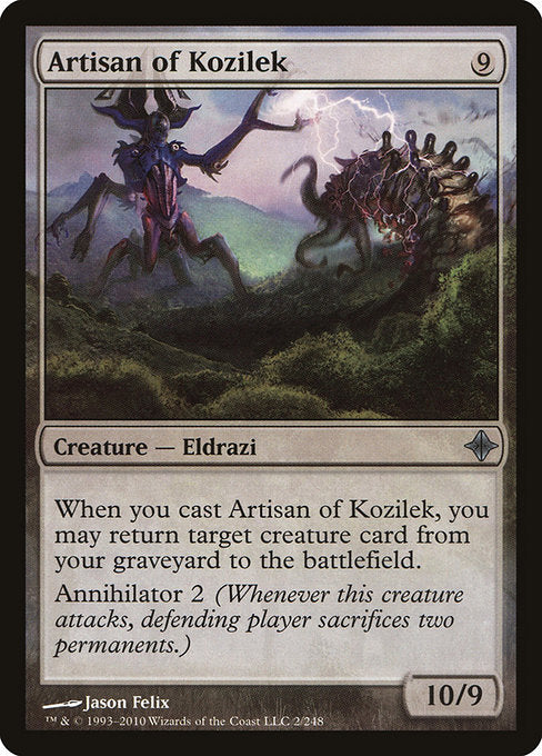 Artisan of Kozilek (2) [Rise of the Eldrazi]