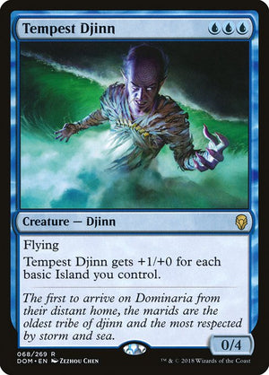 Tempest Djinn (68) [Dominaria]
