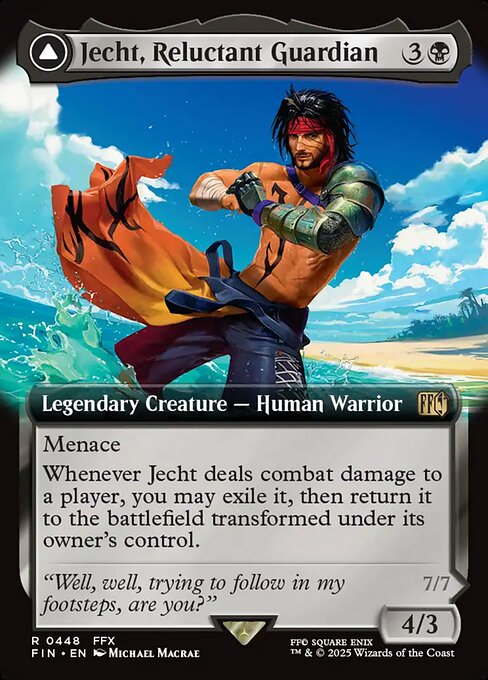 Jecht, Reluctant Guardian // Braska's Final Aeon (448) [Final Fantasy]