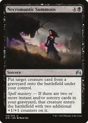 Necromantic Summons (110) [Magic Origins]
