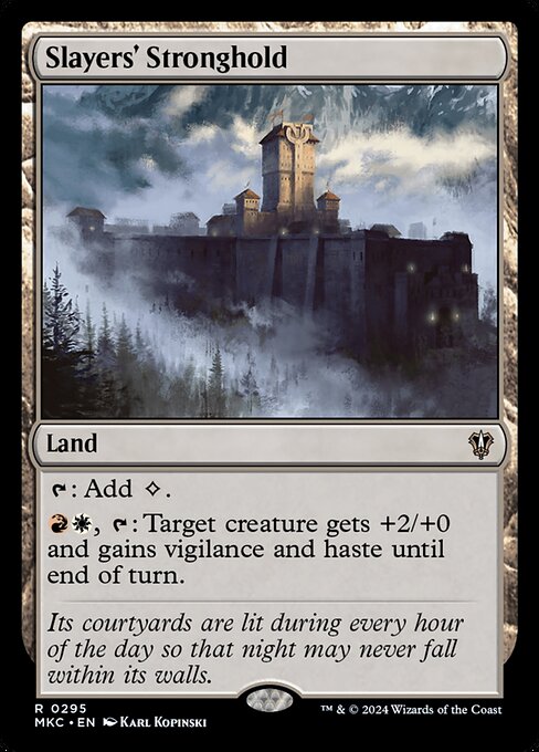 Slayers' Stronghold (295) [Murders at Karlov Manor Commander]