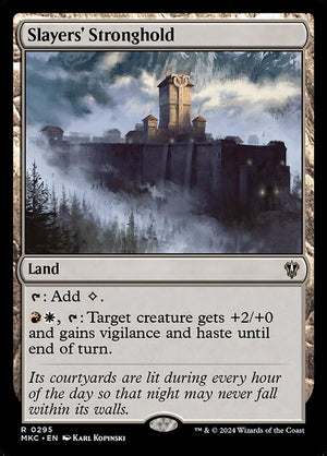 Slayers' Stronghold (295) [Murders at Karlov Manor Commander]
