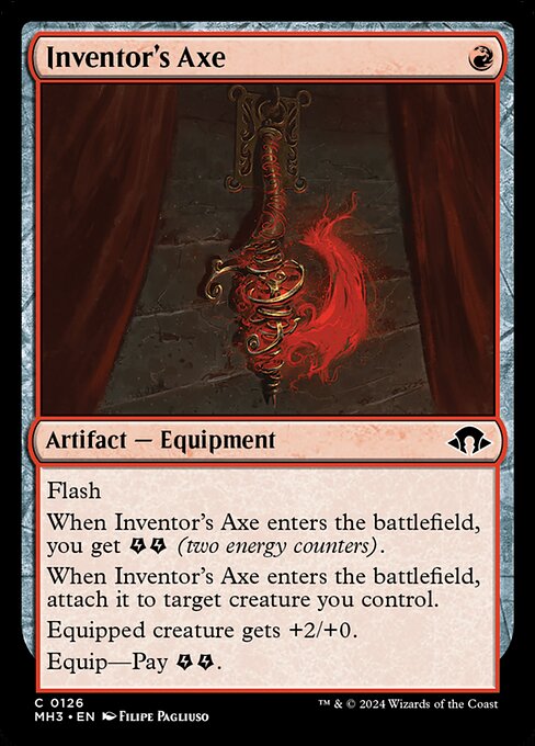 Inventor's Axe (126) [Modern Horizons 3]