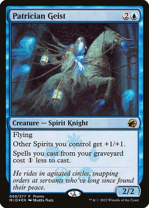 Patrician Geist (69★) [Innistrad: Midnight Hunt Promos]