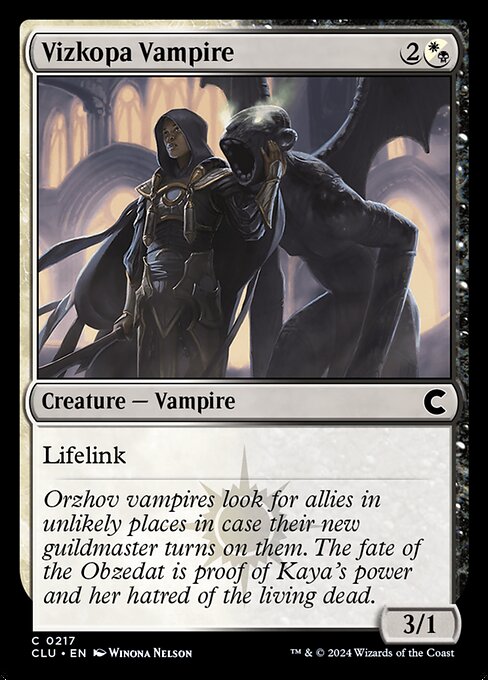 Vizkopa Vampire (217) [Ravnica: Clue Edition]