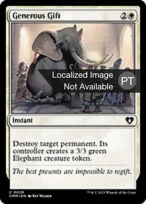 Generous Gift (26) [Commander Masters]
