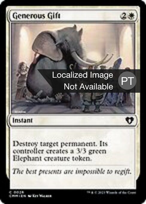 Generous Gift (26) [Commander Masters]