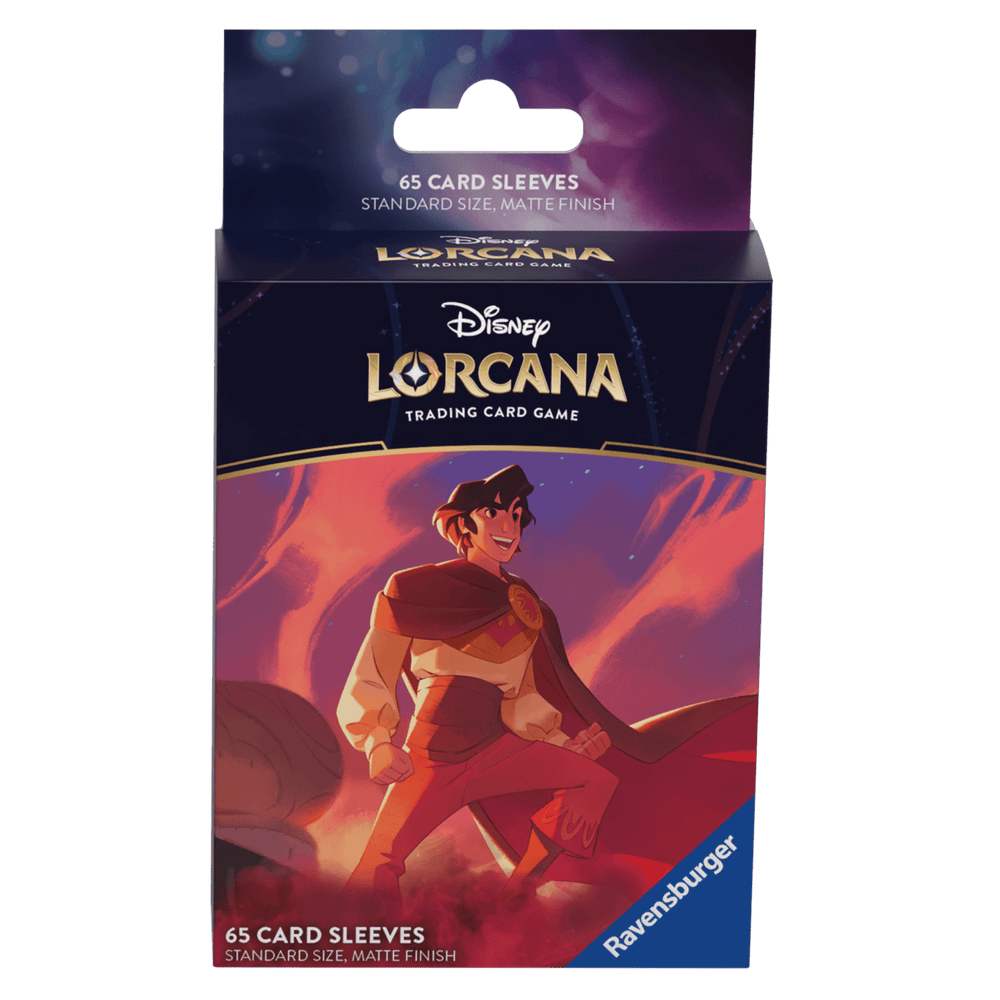 Lorcana Sleeves Shimmering Skies- Aladdin (65ct)