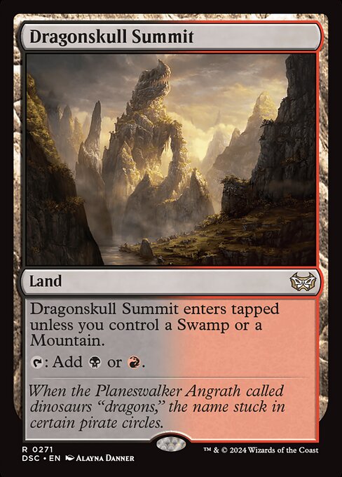 Dragonskull Summit (271) [Duskmourn: House of Horror Commander]