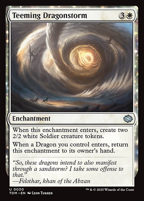 Teeming Dragonstorm (30) [Tarkir: Dragonstorm]