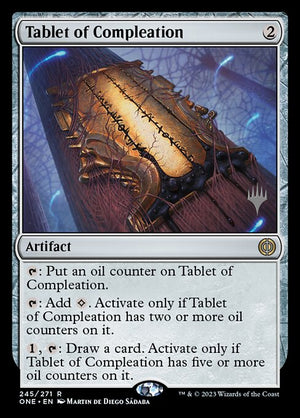 Tablet of Compleation (245p) [Phyrexia: All Will Be One Promos]