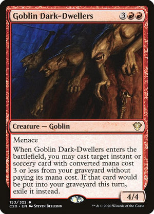 Goblin Dark-Dwellers (153) [Commander 2020]