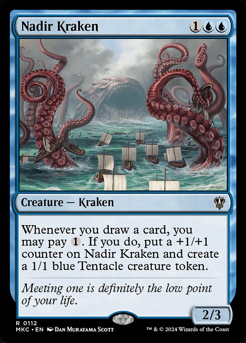 Nadir Kraken (112) [Murders at Karlov Manor Commander]