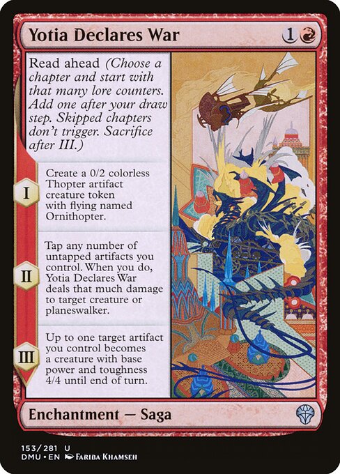 Yotia Declares War (153) [Dominaria United]