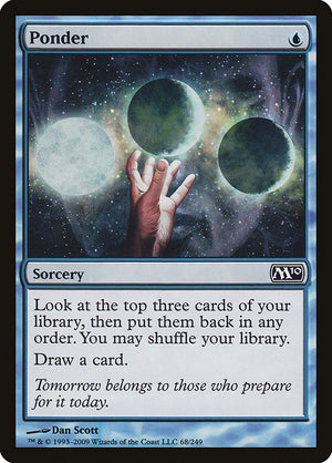 Ponder (68) [Magic 2010]