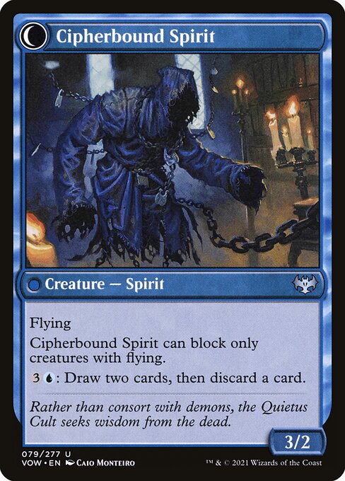 Soulcipher Board // Cipherbound Spirit (79) [Innistrad: Crimson Vow] Reverse