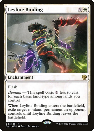 Leyline Binding (24) [Dominaria United]