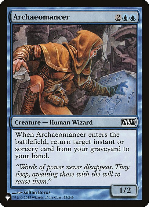 Archaeomancer (M14-43) [The List]