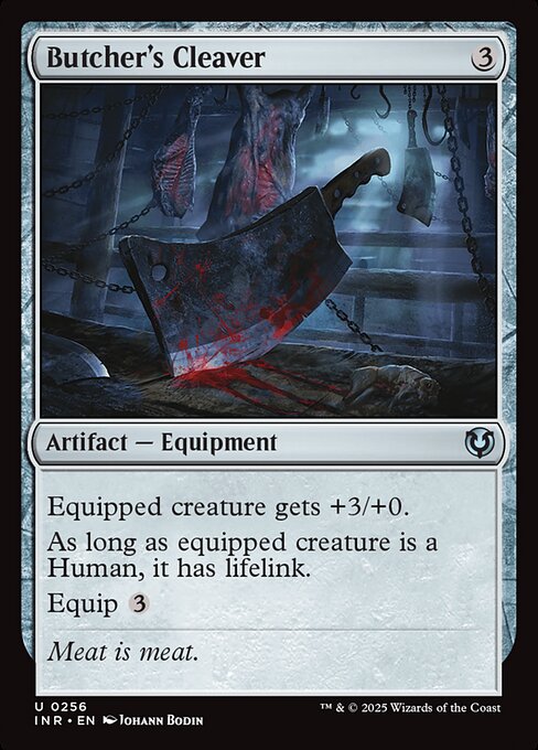 Butcher's Cleaver (256) [Innistrad Remastered]