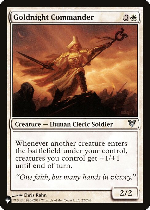 Goldnight Commander (AVR-22) [The List]