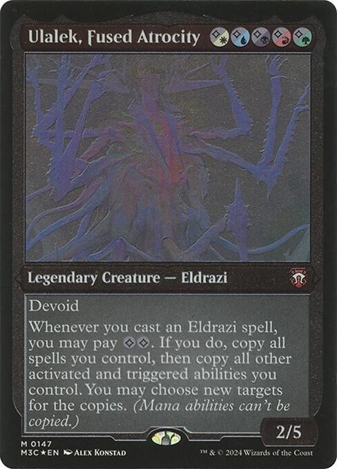 Ulalek, Fused Atrocity (147) [Modern Horizons 3 Commander]