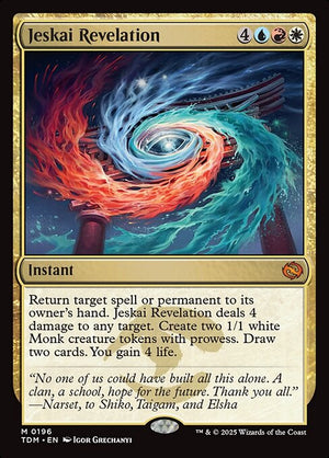 Jeskai Revelation (196) [Tarkir: Dragonstorm]