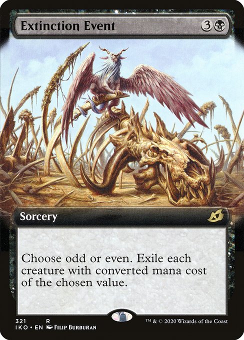 Extinction Event (321) [Ikoria: Lair of Behemoths] [Extended Art]