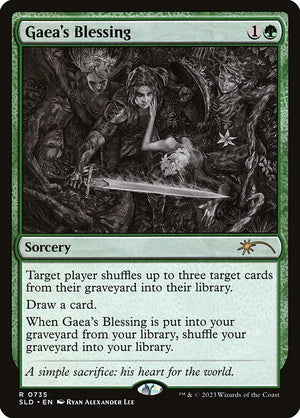 Gaea's Blessing (735) [Secret Lair Drop]